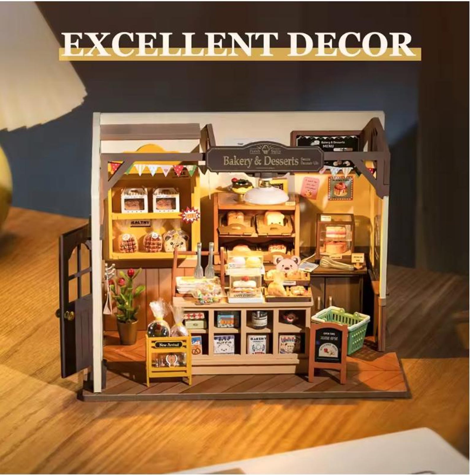 DIY Mini House – Bakery Miniature Kit to Build Yourself - Etsy