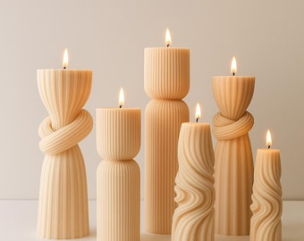 Candle Silicone Mold | DIY Christmas Decor