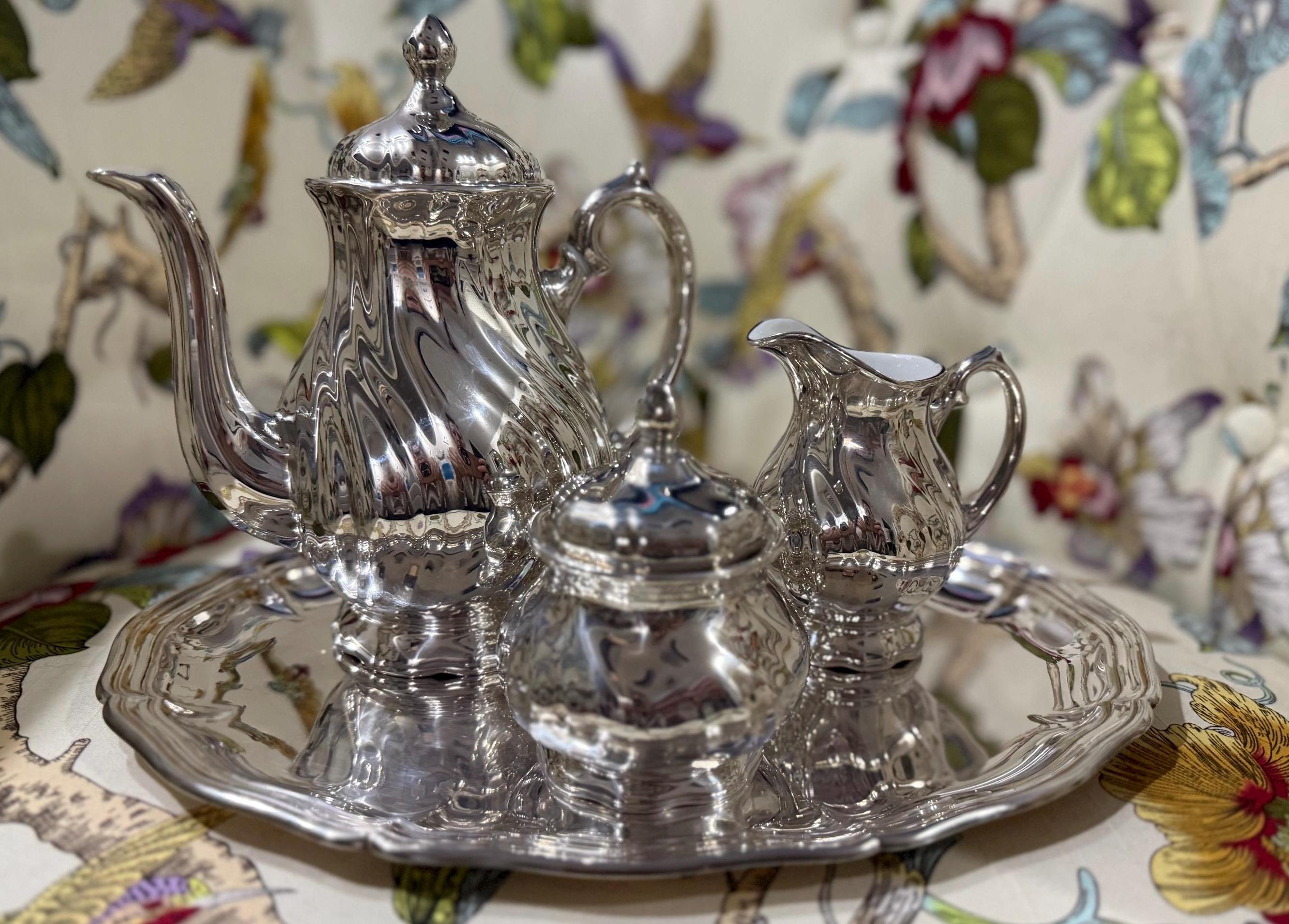 Silver plate coffee pot - Etsy 日本