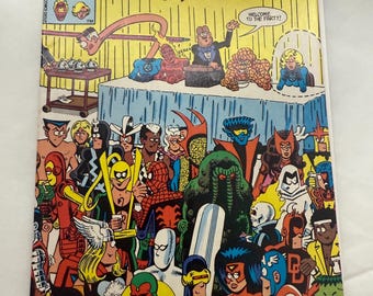 Fantastische Vier Roast # 1 (1982) Marvel Comics • Fred Hembeck • Frühe Parodie Ausgabe