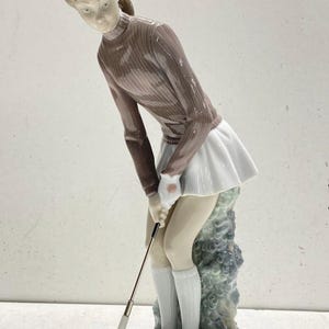 Lladro Lady Golfer - Etsy