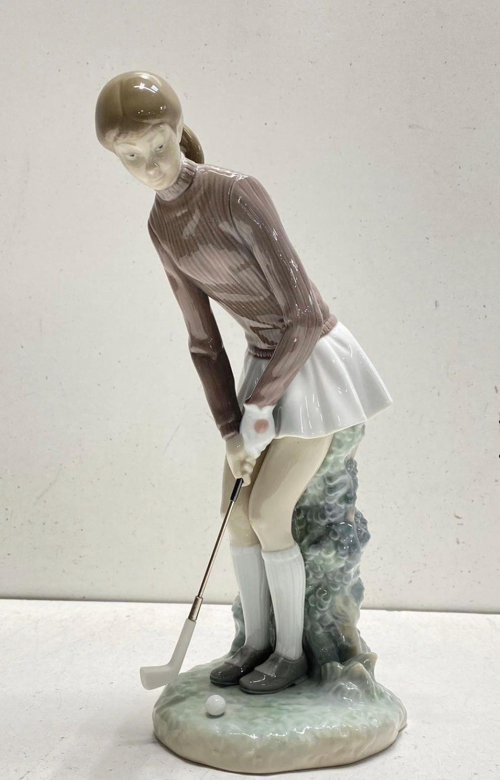 Lladro Lady Golfer - Etsy