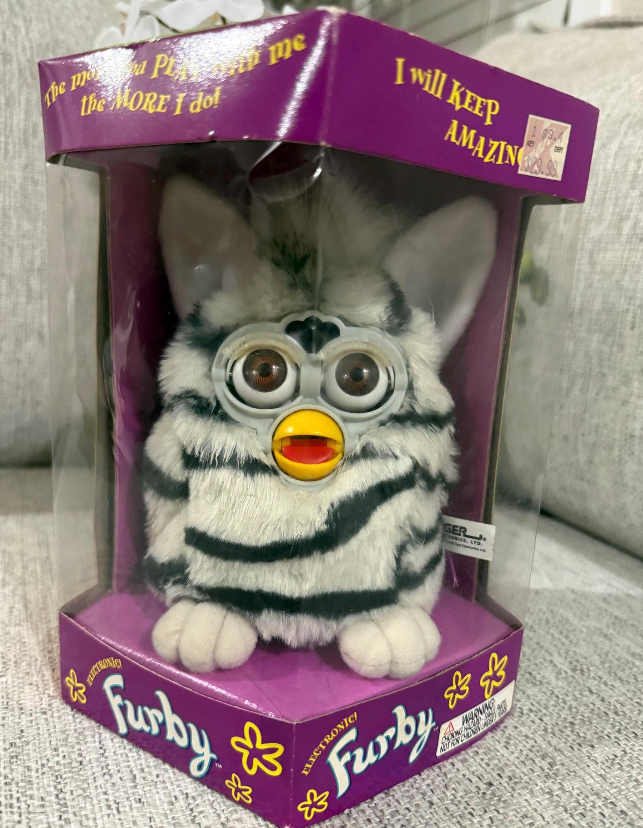 Zebra Furby - Etsy