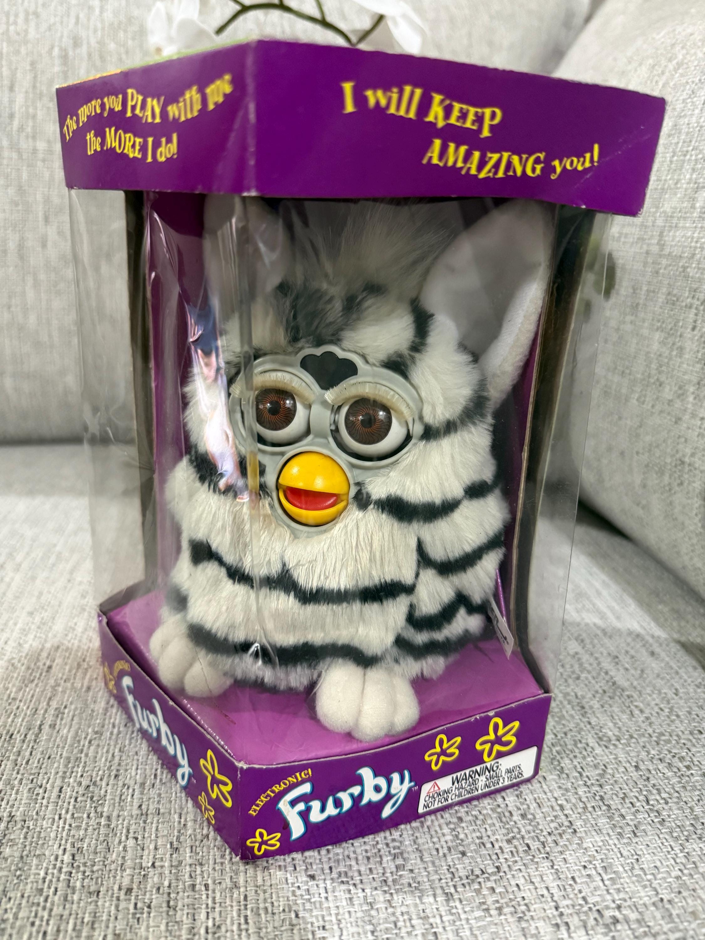初代ファービー　ゼブラ柄 Zebra Furby - Etsy