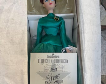 SIGNIERTE Mel Odom Gene Marshall Broadway Medley Doll 16 "MINT Ashton Drake w / COA