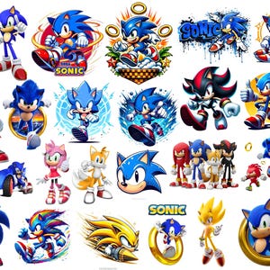 Sonic The Hedgehog PNG, Sonic The Hedgehog, Sonic Png, erizo Png, Sonic Face PNG, personajes de Sonic Png, camiseta de cumpleaños de Sonic para bebé