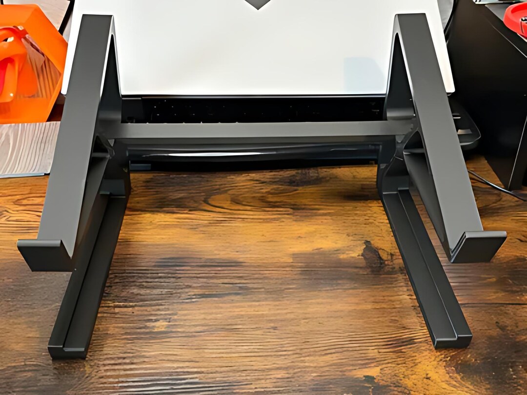 Laptop Stand With Keyboard Hideaway - Stable Design for Comfortable ...