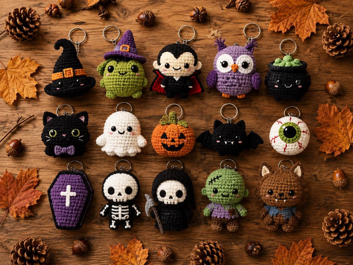 Skull Plush Keychain - Etsy