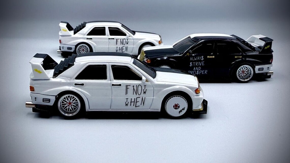 1/64 1/24 and 1/10 Asap Rocky Need for Speed Mercedes 190e | Waterslide ...