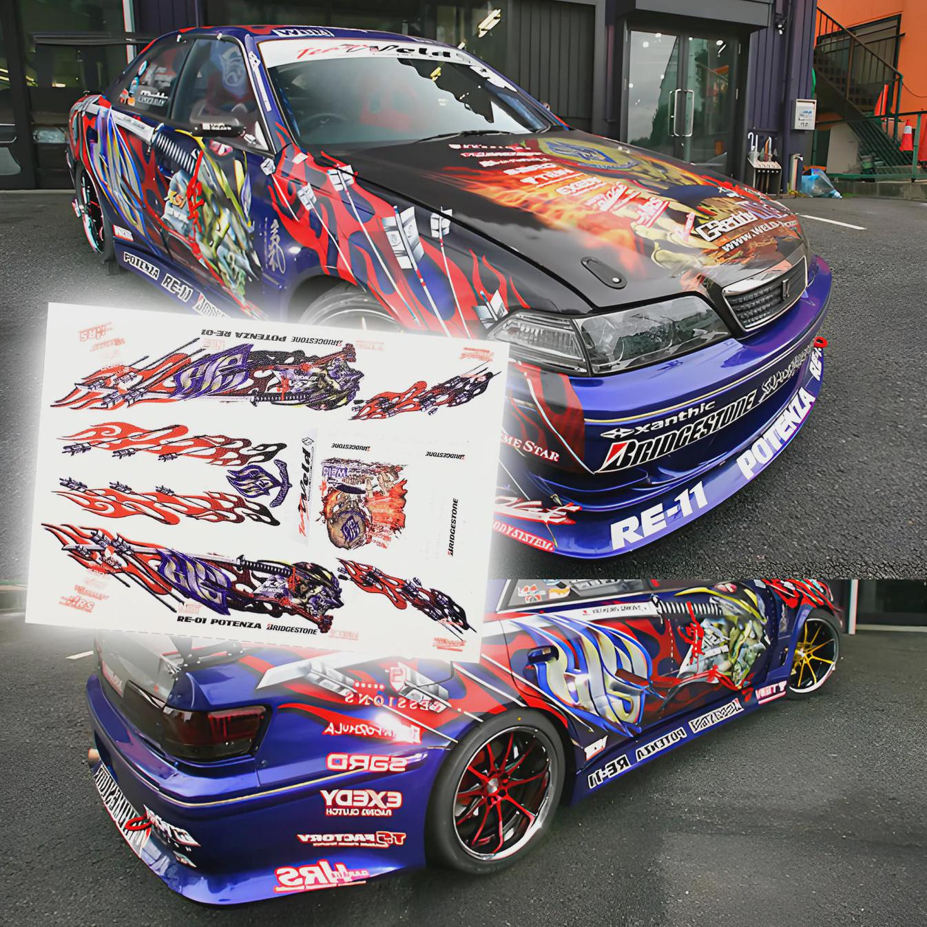 Jzx100 Stickers - Etsy