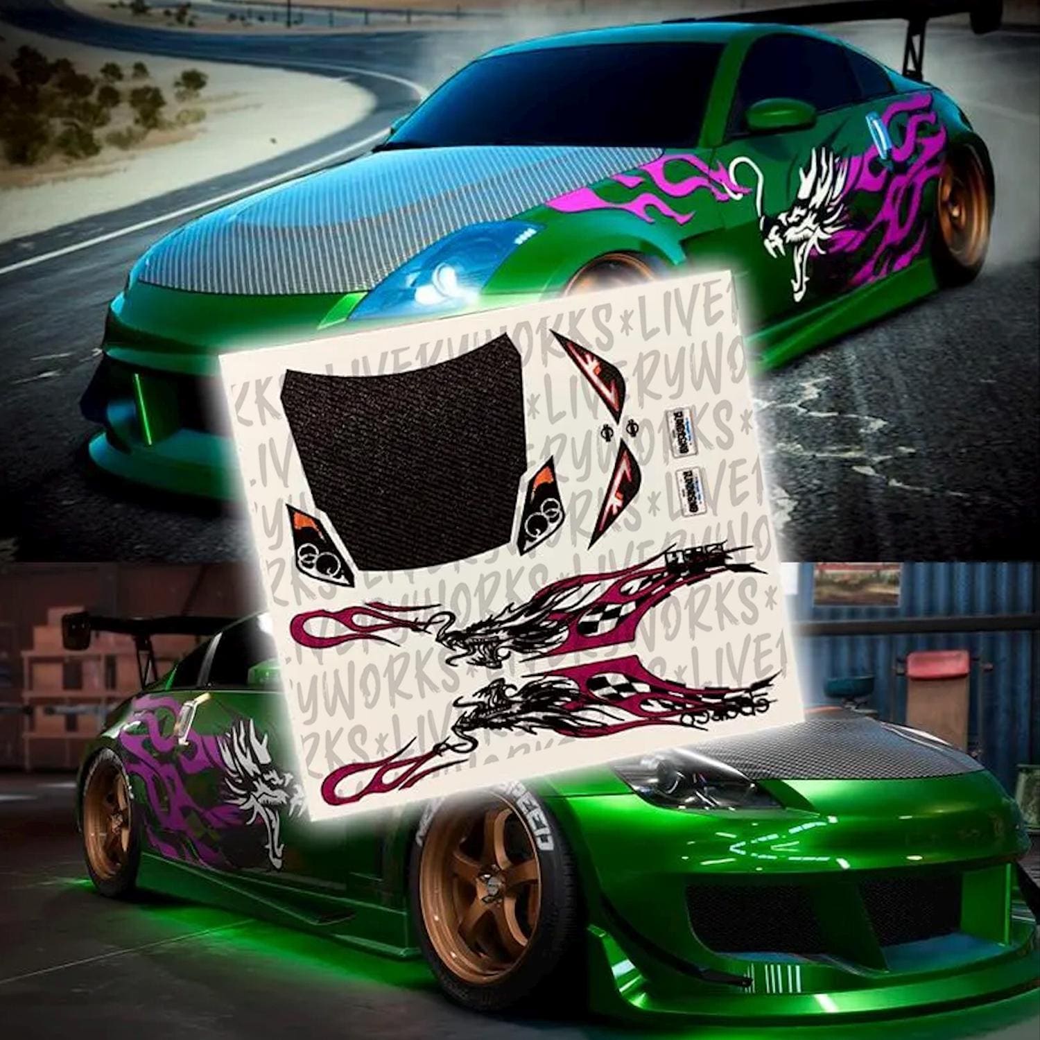 350z Livery - Etsy Israel