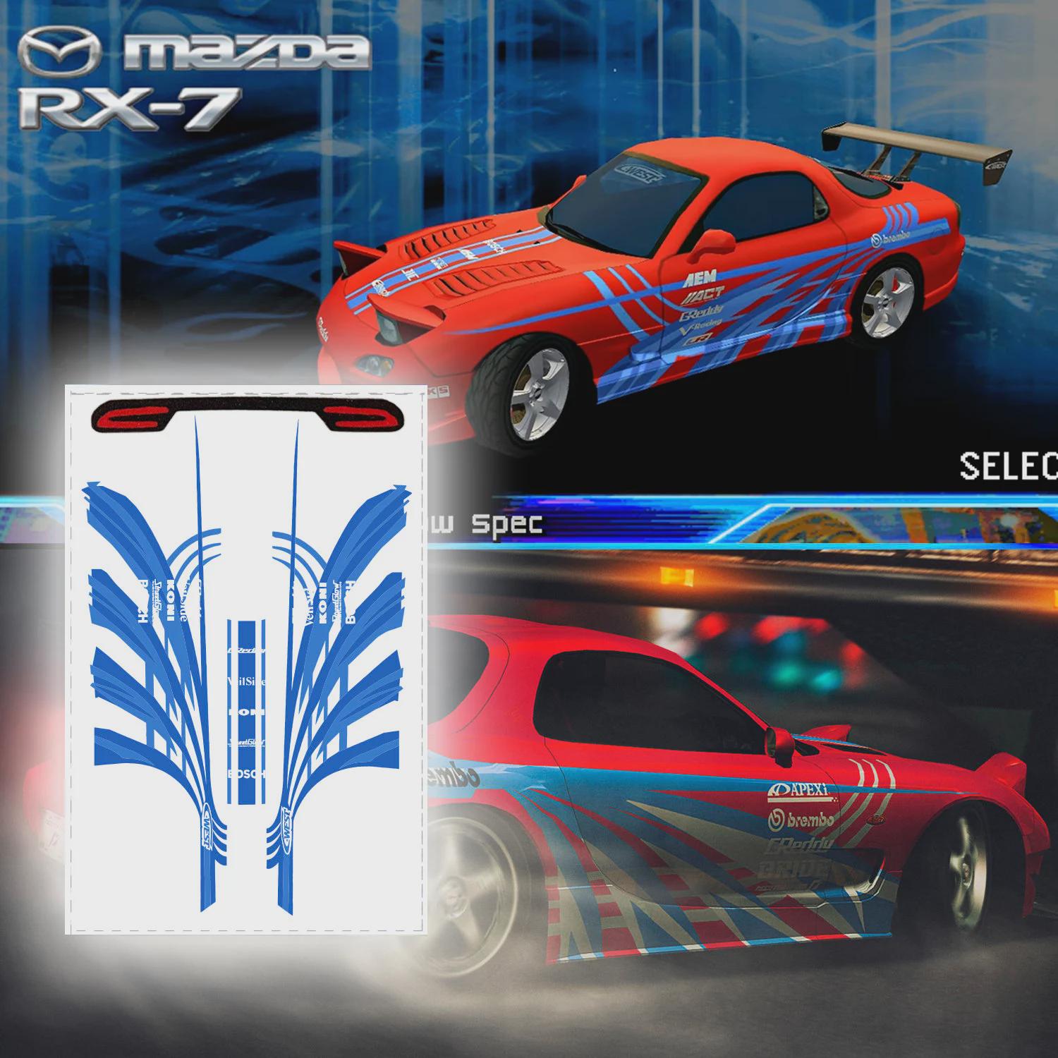 Street Racing Syndicate Skyline R34/ Mazda Rx7/ Subaru Sti/ Toyota