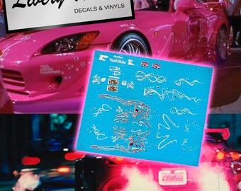 東京ドリフト 森本氏の350Zカラーリング | 1/64、1/24、1/10スケール用