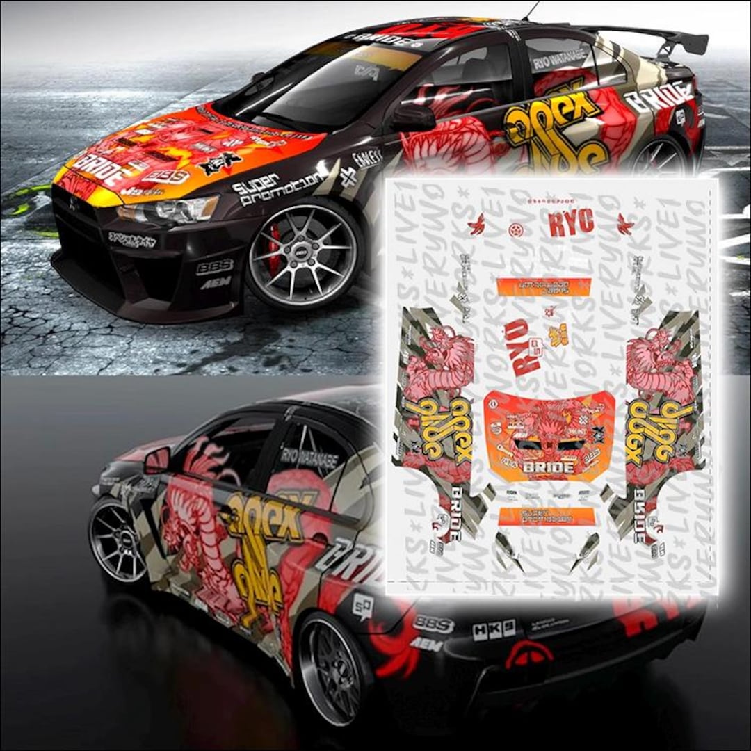 Prostreet Apex Glide Ryo Watanabe's Lancer Evo Livery | White