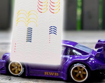 Tire Manufacturers logos 1:64 Waterslide Decals for premium/mainline wheels Tire stickers