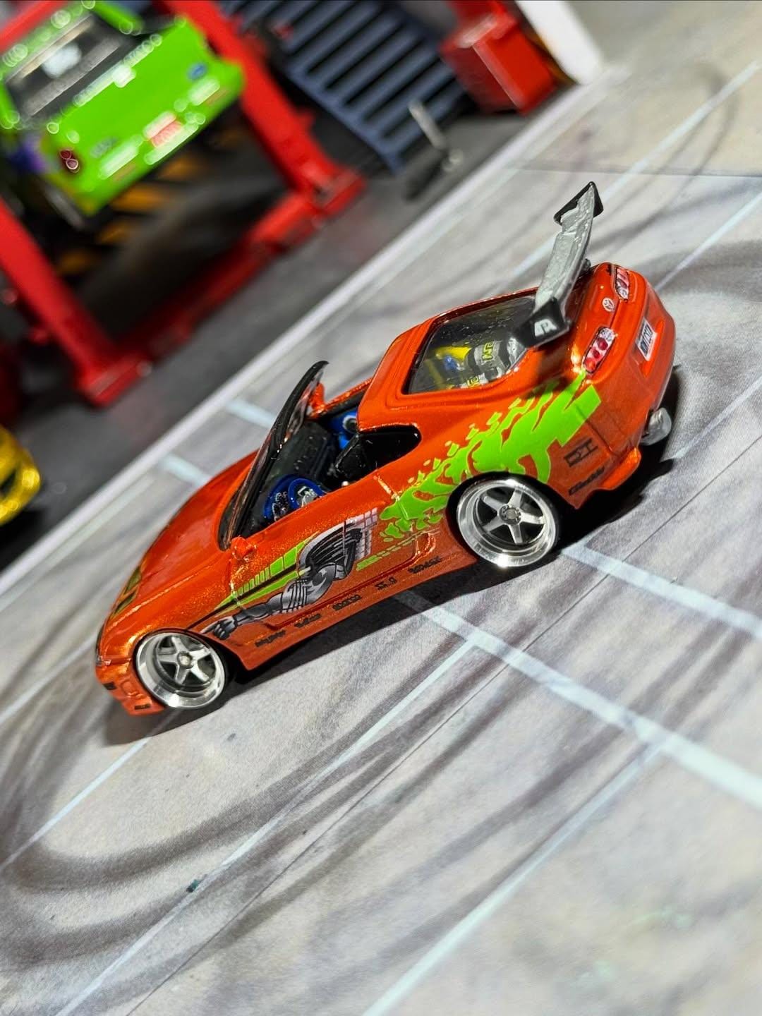 Brian's Supra Waterslide Decals | F&F Livery, 1/64, 1/24, 1/10