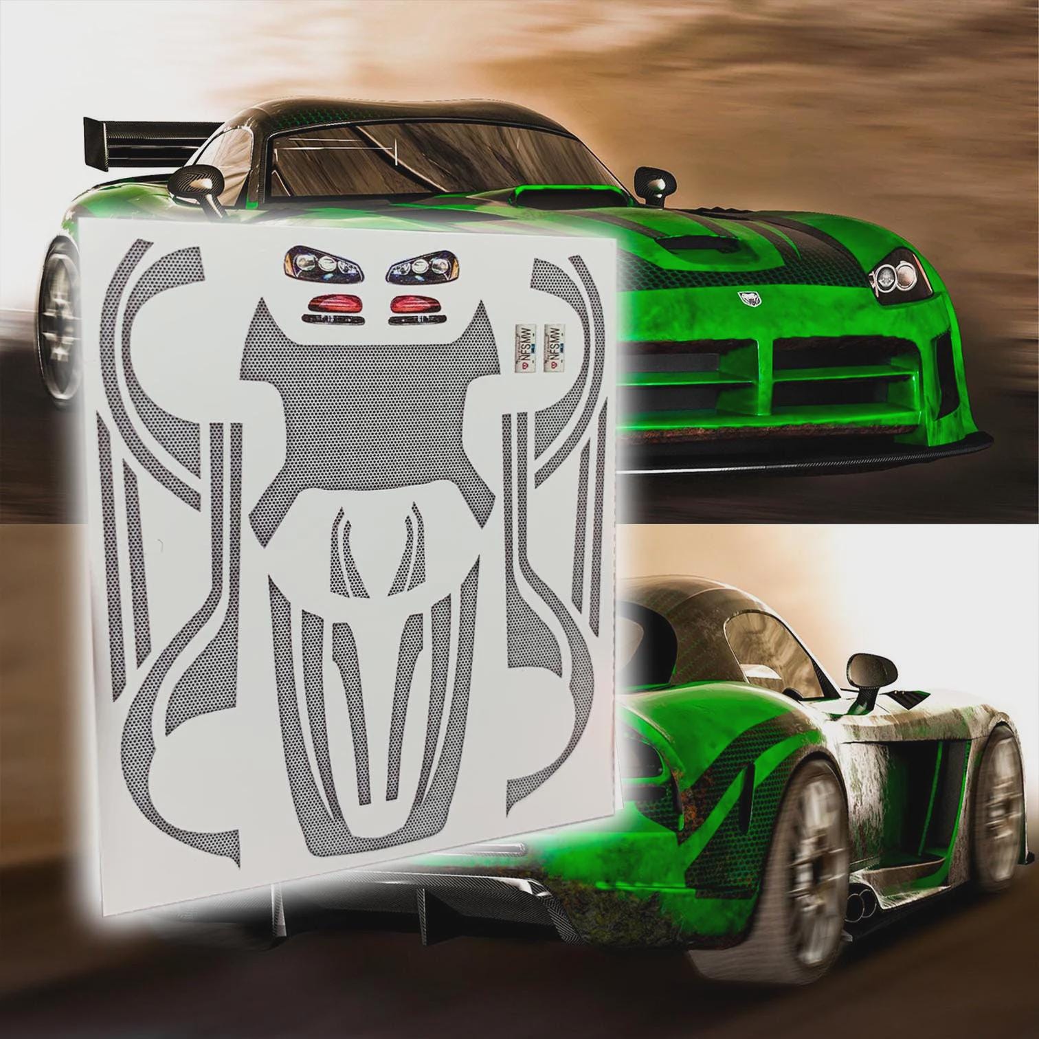 Need for Speed MW Jv's Viper Livery | White Toner Waterslide