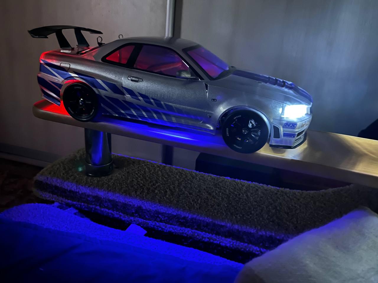 2 Fast 2 Furious Brian's Nissan Skyline R34 Livery | White Toner ...