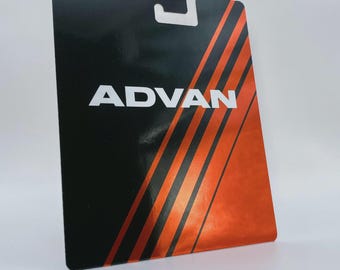 ADVAN Chrome Card for 1/64 models | Diecast Storage | Foil card