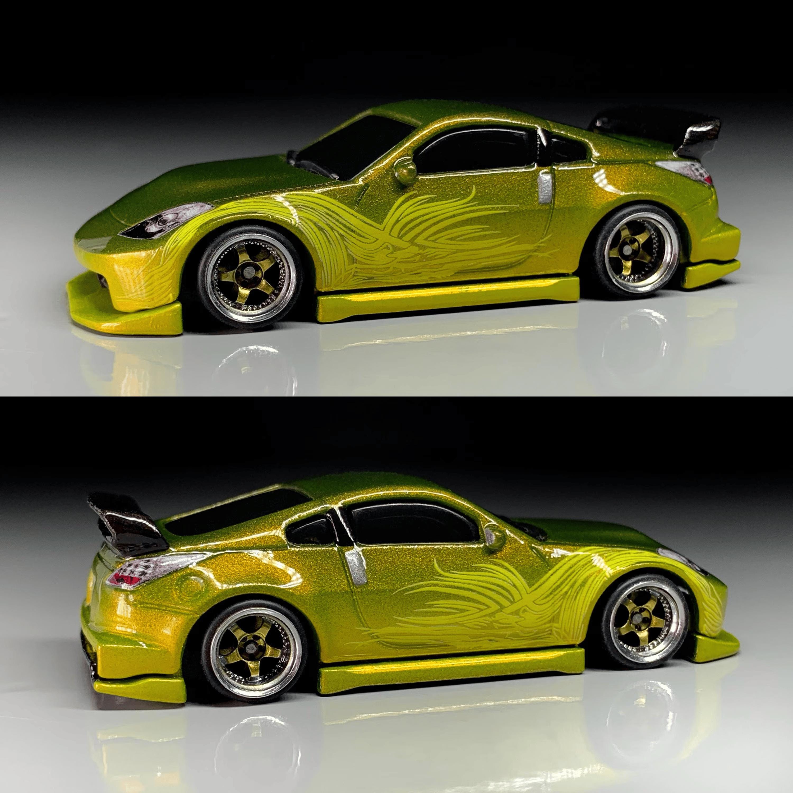 Tokyo Drift Morimoto's 350z Livery | White Toner Waterslide Decals