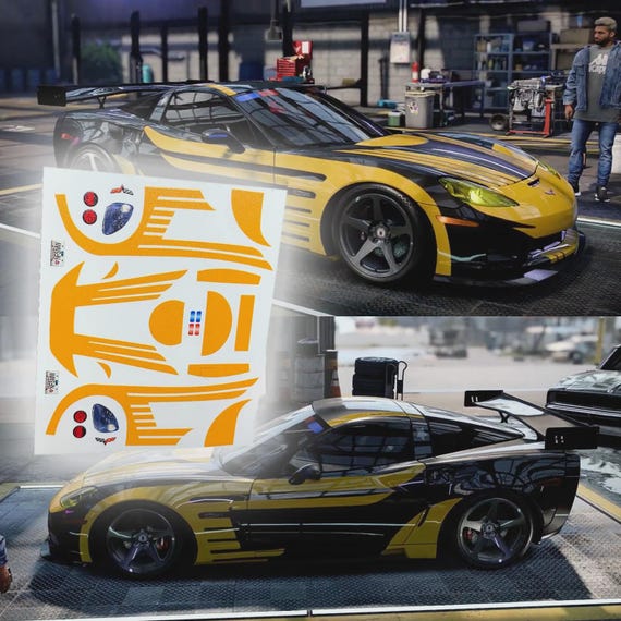 Need for Speed Most Wanted Intro Cross's Corvette Livery | White