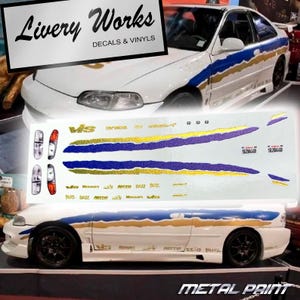 1 24 waterslide decals fast furious - Etsy 日本
