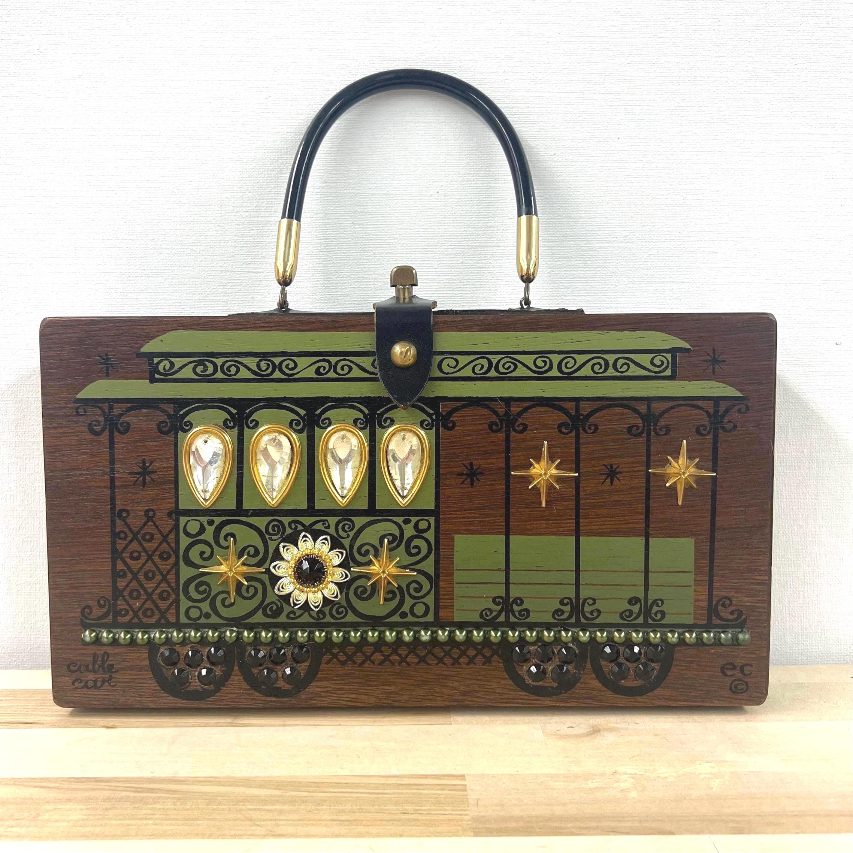 Enid Collins of Texas 1964 “cable Car” Box Bag - Etsy