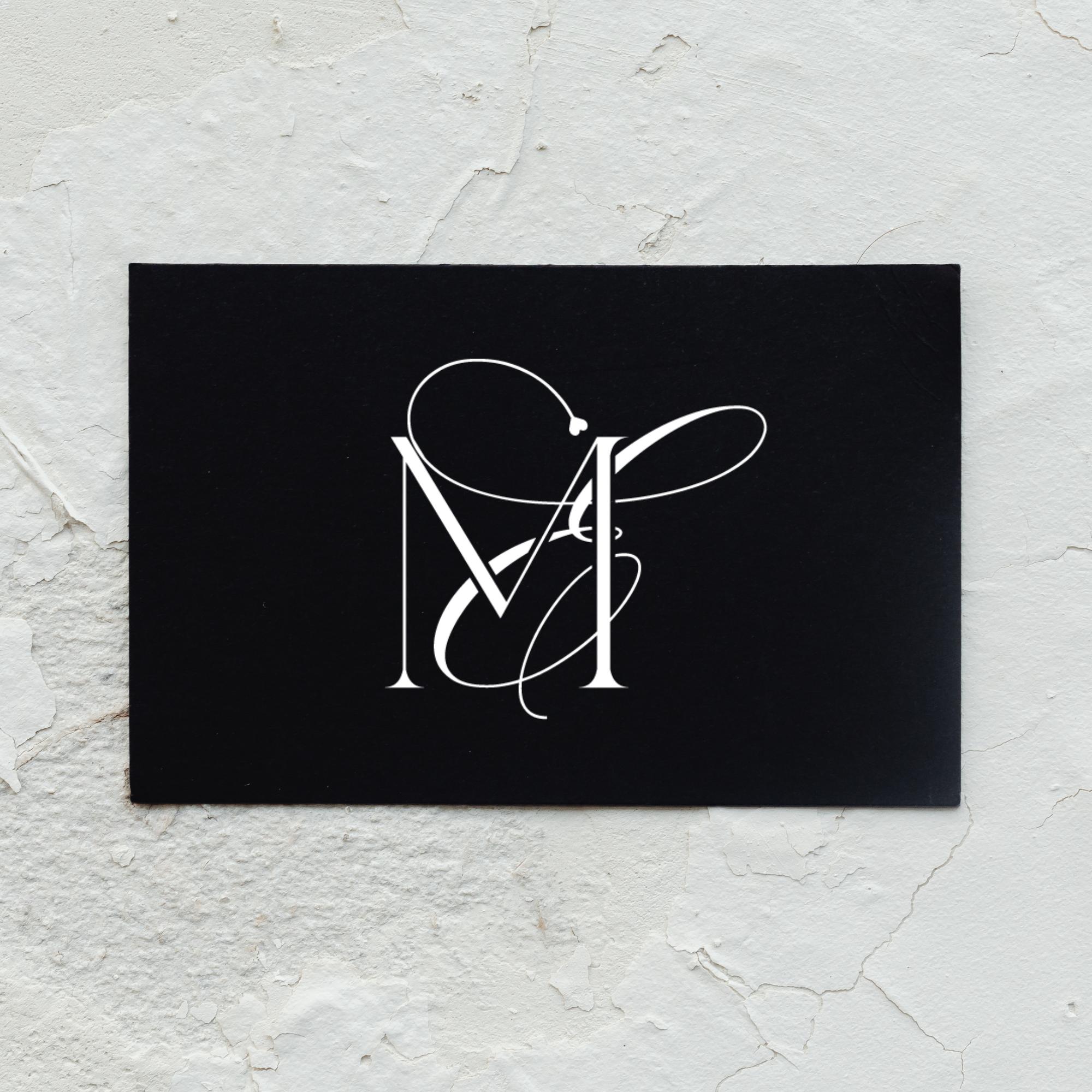 Custom Wedding Monogram Logo SVG PNG | Luxury Calligraphy Initials ...