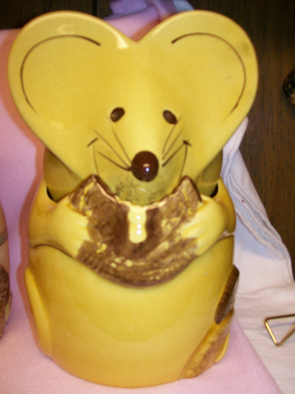 Vintage Lil Mouse Cookie Jar LA Pottery Laurie Gates RARE Etsy