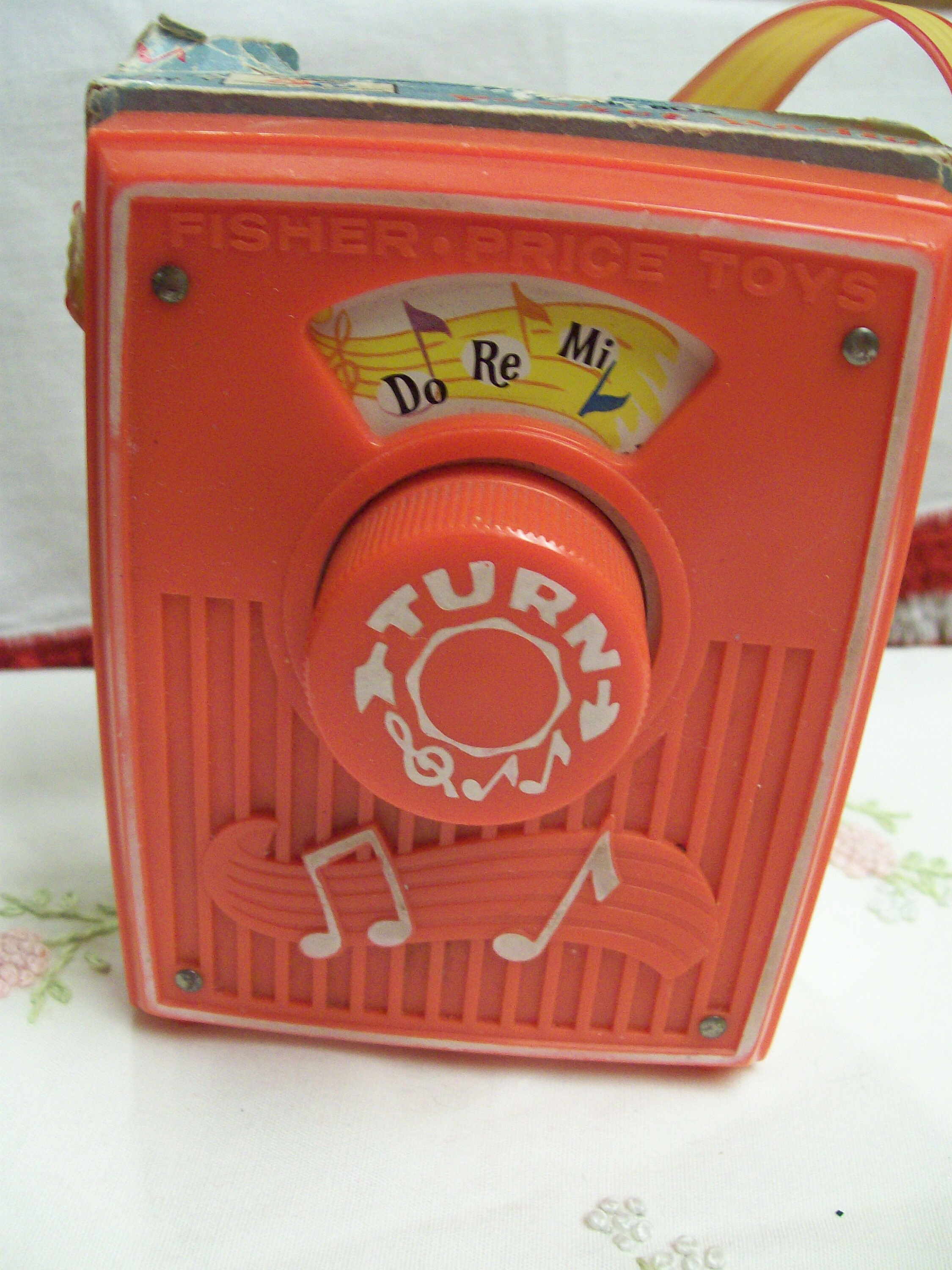 Vintage Fisher Price Pocket Radio Music Box 1978 Do Re Etsy