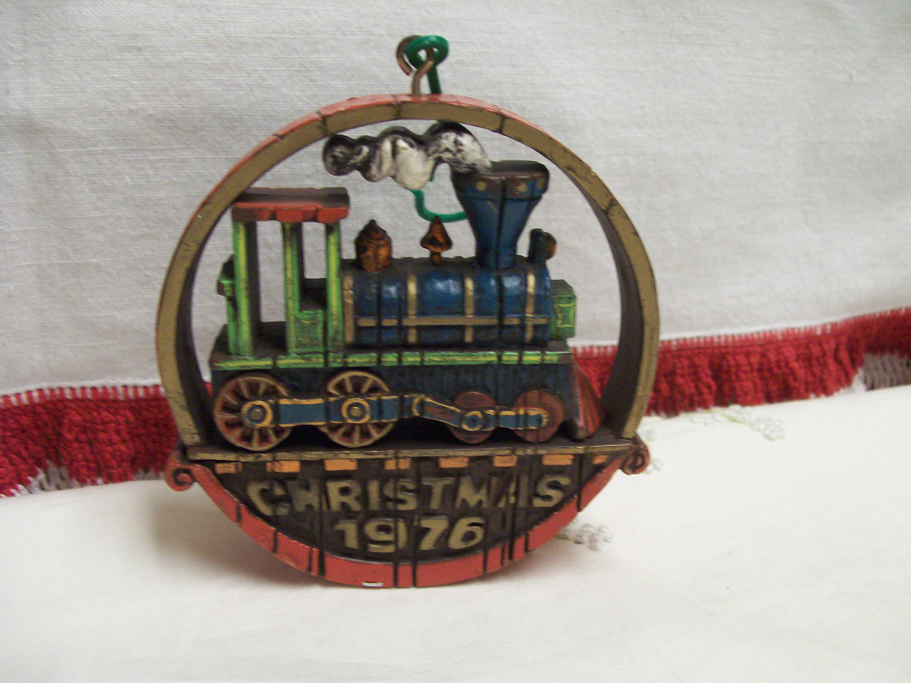 Hallmark Nostalgic Series Train ORNAMENT 1976 Hallmark Etsy