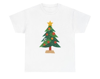 Decorated Christmas Tree Tee | Holiday Tree T-Shirt