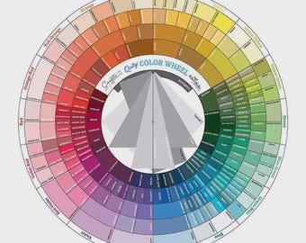 Quilty Color Wheel Riley Blake Color Palette Design Planning Tool