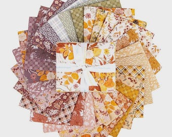 27 Piece Fat Quarter Bundle Evening On The Prairie by Melissa Gilbert for Riley Blake Designs 100% Cotton