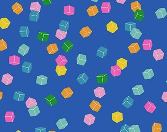 Eye Candy Cube Blue Ribbon RS5158-17 for Ruby Star Society 100% Cotton