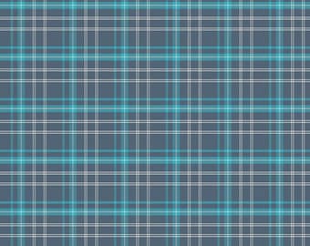 Happy Haven Plaid Navy by Shawn Wallace for Riley Blake 100% Cotton