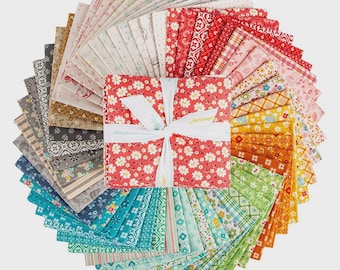 54 Piece Fat Quarter Bundle Farmer's Daughter by Lori Holt for Riley Blake 100% Cotton