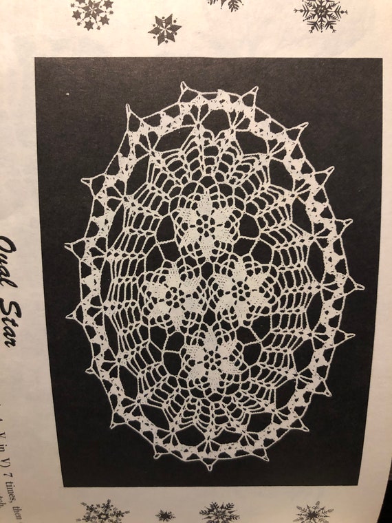Crochet pattern doilies tablecloth chair cover Elizabeth Hiddleson cotton crochet patterns book vintage Victorian Volume 27 Crochet pattern doilies tablecloth chair cover Elizabeth Hiddleson cotton crochet patterns book vintage Victorian Volume 27