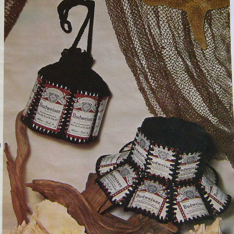 Crochet Beer Can Hat Etsy