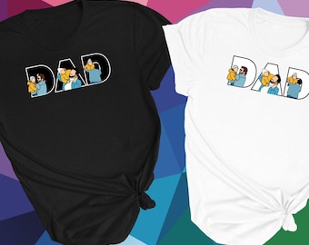 Dad Life Baby Shirt Father Child Graphic Tee Minimal Family Design Fathers Day Gift