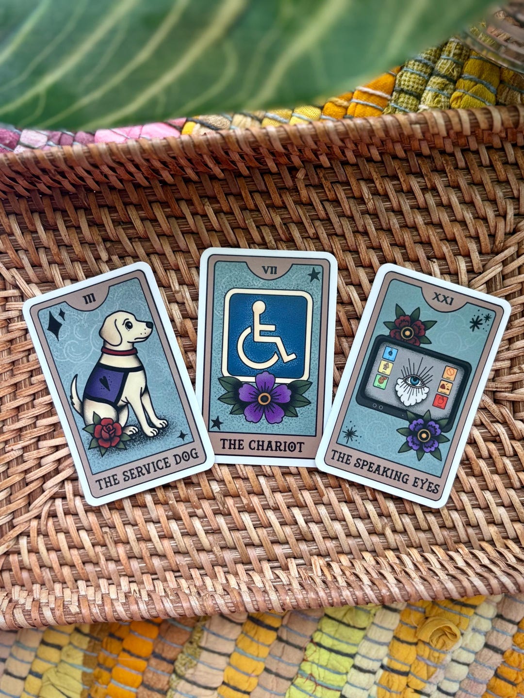 Disability Pride Tarot Sticker Pack - Etsy