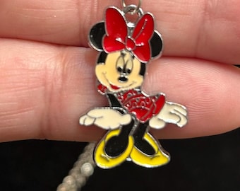 Vintage Disney Minnie Mouse-hängehalsband