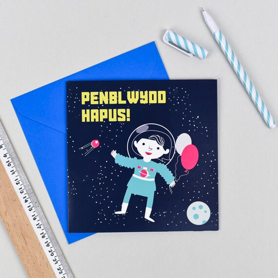 PENBLWYDD HAPUS ~ QUALITY WELSH LANGUAGE ~ BIRTHDAY CARD ~ CHOICE OF DESIGNS