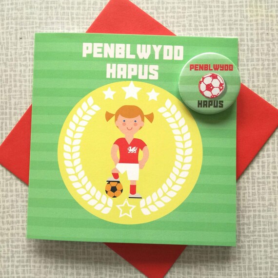 Personalised /& Amazing ! Wales Football Inspired Birthday Cards 2 Designs