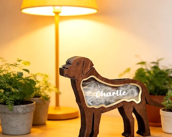 Personalized Pet Hair Memorial Box, Pet Memorial Gift, Custom Pet Fur Keepsake Box, Wooden Pet Memory Box, Pet Loss Sympathy Gift