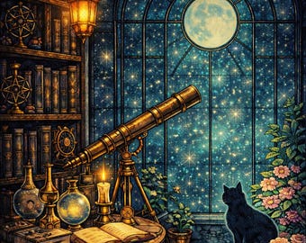 ステンドグラス 星空の夜 ジグソーパズル 300/500/1000ピース - Etsy 日本