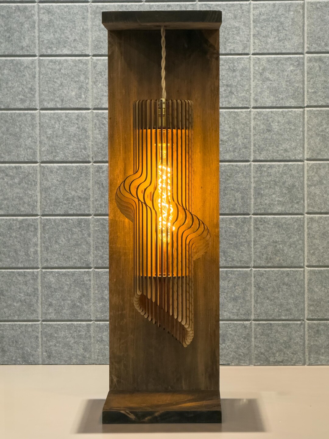 Curated visual reference: Visual Reference: Handmade Laser Cut Wood Pendant Lamp Scandinavian Light Fixture