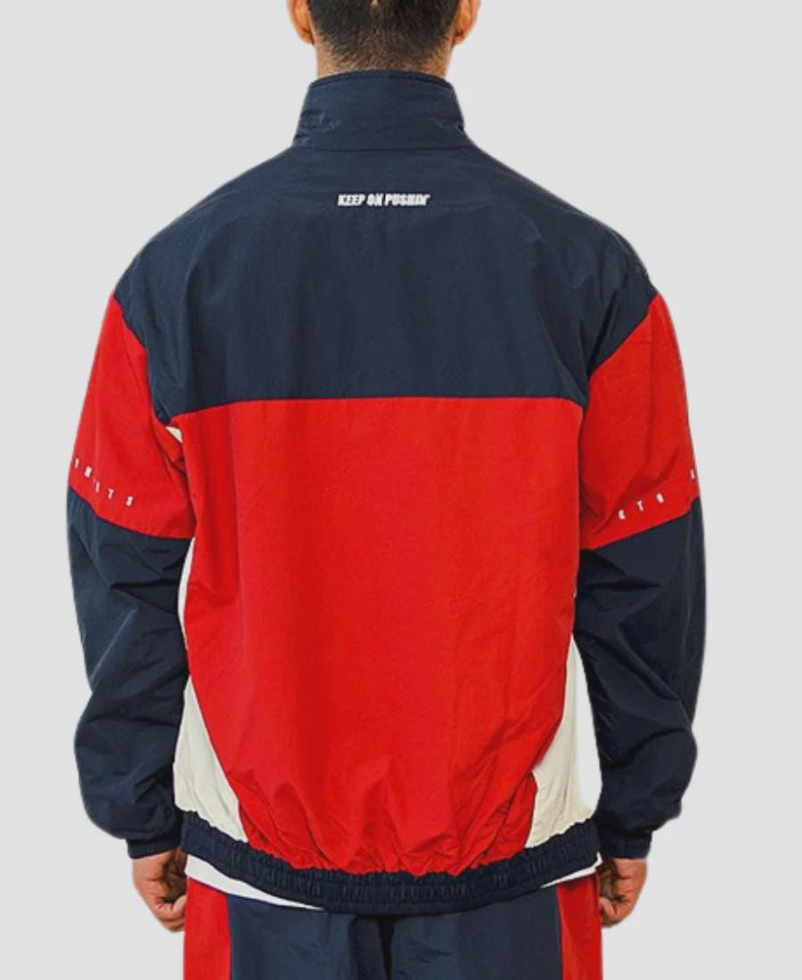 Qt8 Garments Red & Black Unisex Track Jacket - Etsy