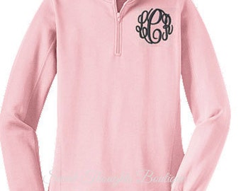 Monogrammed Zip Up Hoodie Personalized Zip Up Hoodie | Etsy