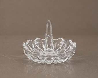 Cut Crystal Ring Dish